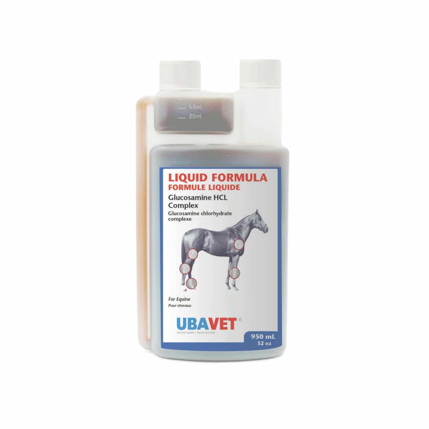 Glucosamine HCl liquid formula for horses 950 ml N/ A