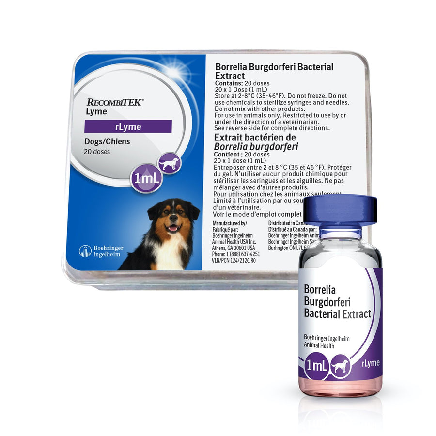 Recombitek Lyme 1 ml/Dose 20 x 1 ml