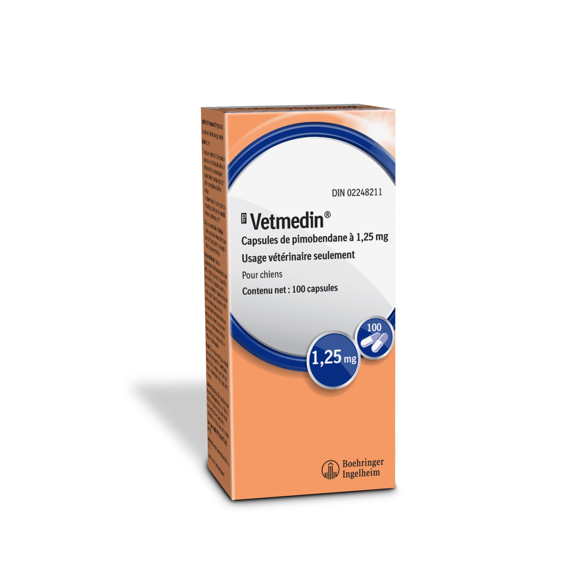 Vetmedin 1.25 mg 100 Cap