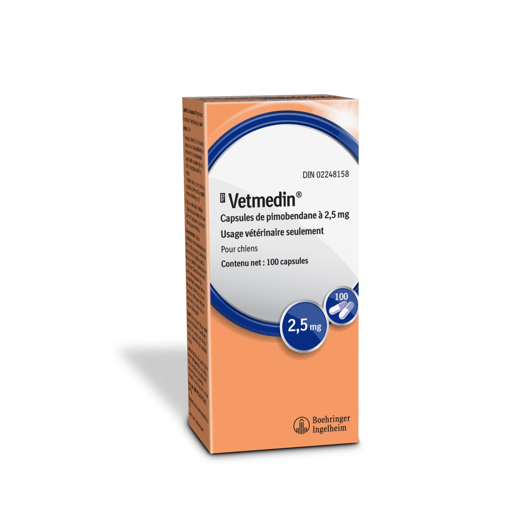 Vetmedin 2.5 mg 100 Cap
