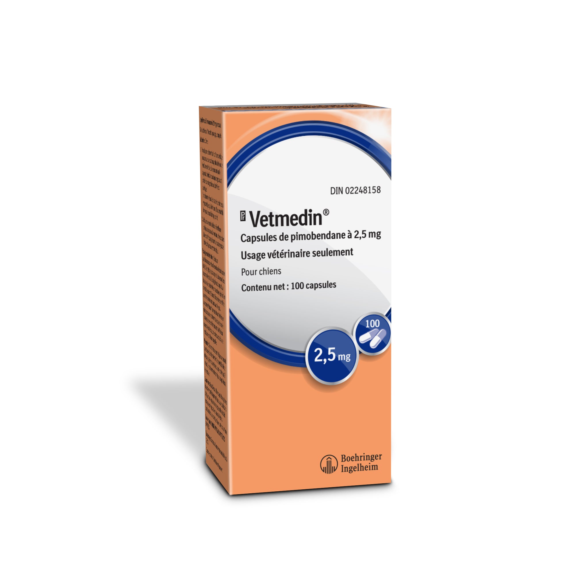 Vetmedin 2.5 mg 100 Cap
