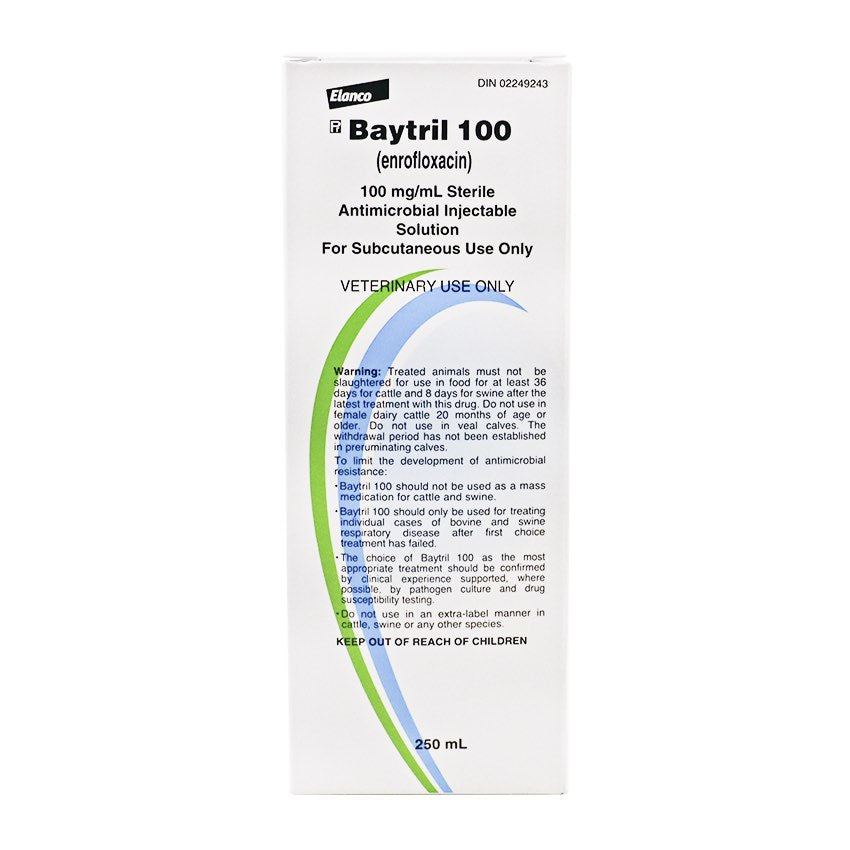 Baytril 100 100 mg/ml 250 ml