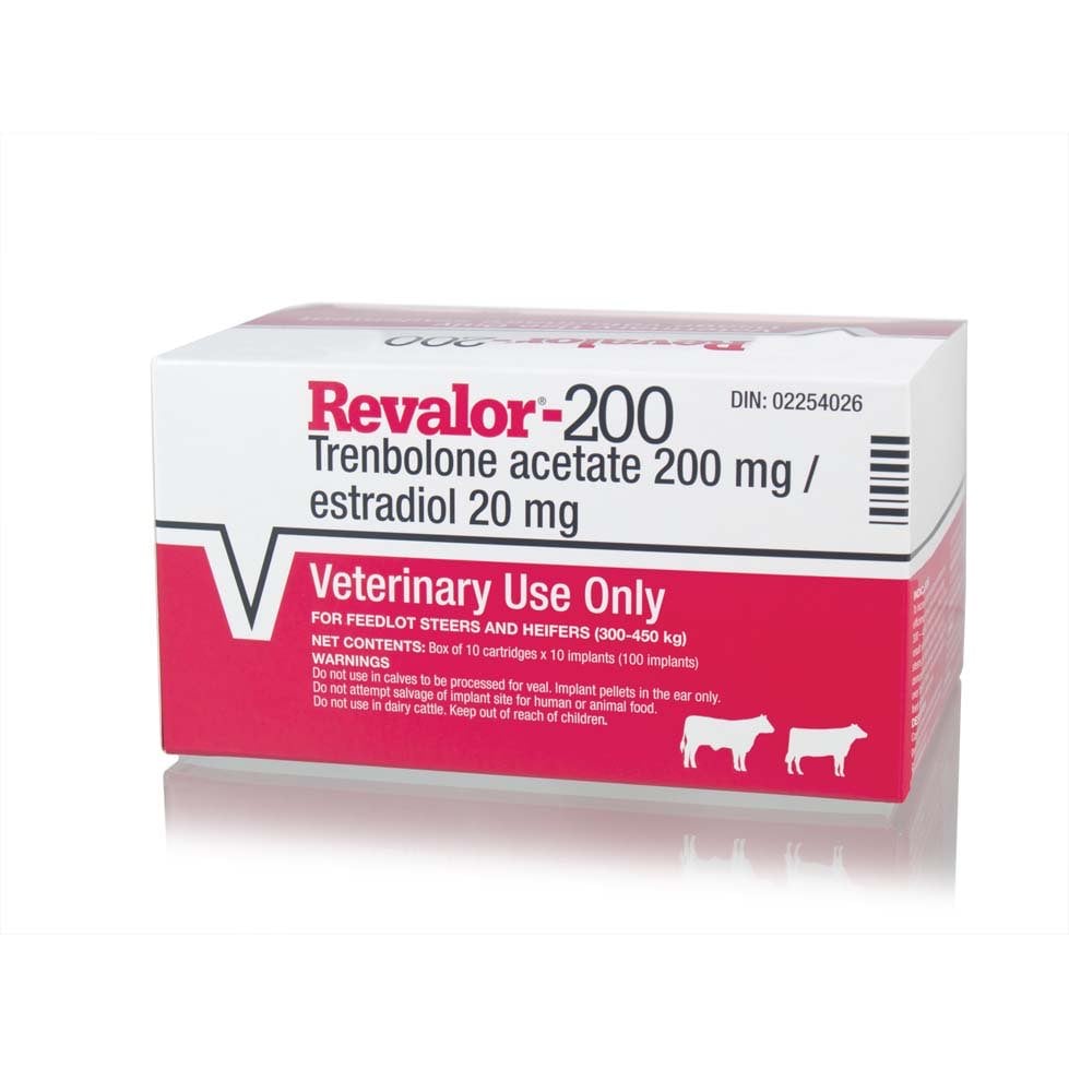Revalor-200 10 Implants 200/20 mg