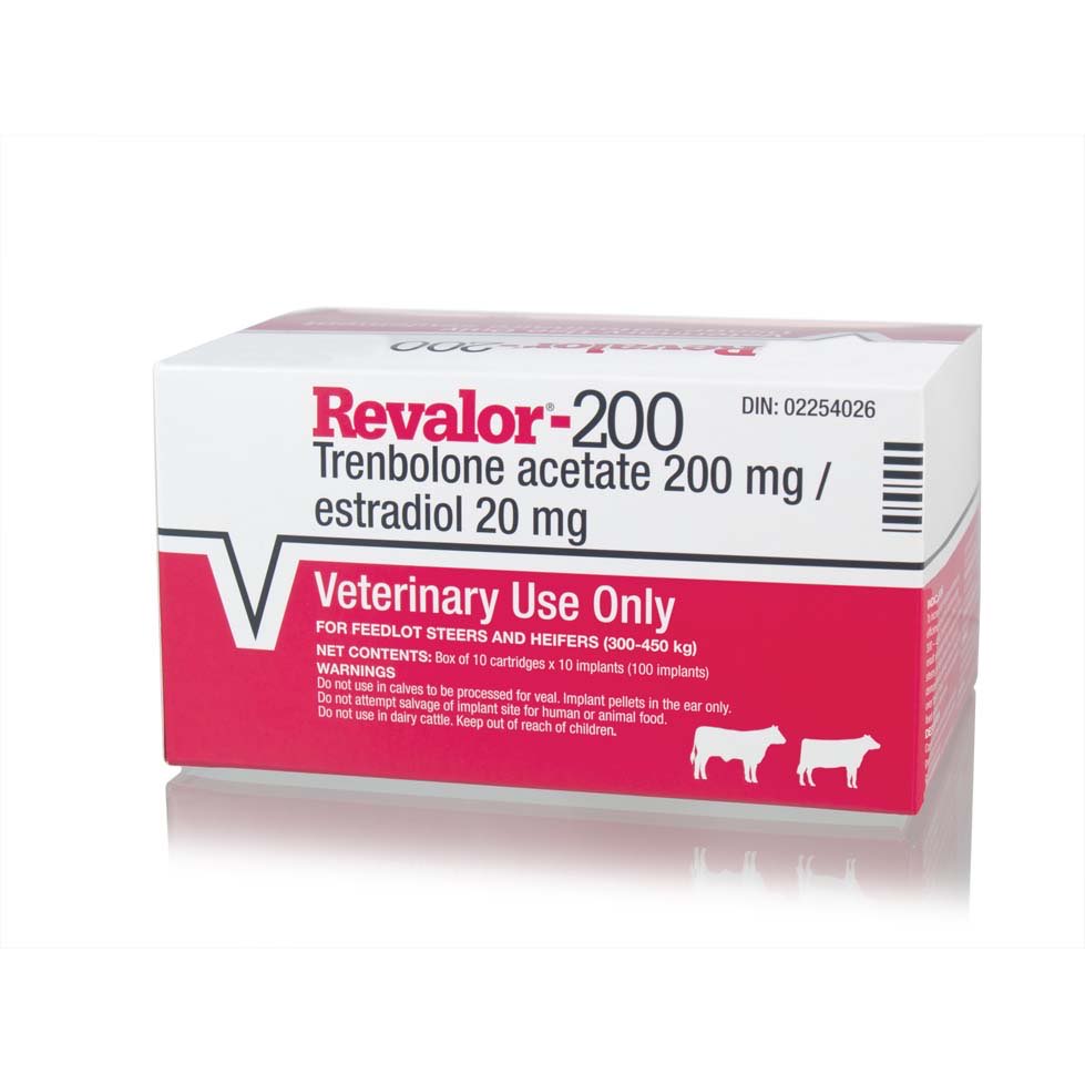 Revalor-200 10 Implants 200/20 mg