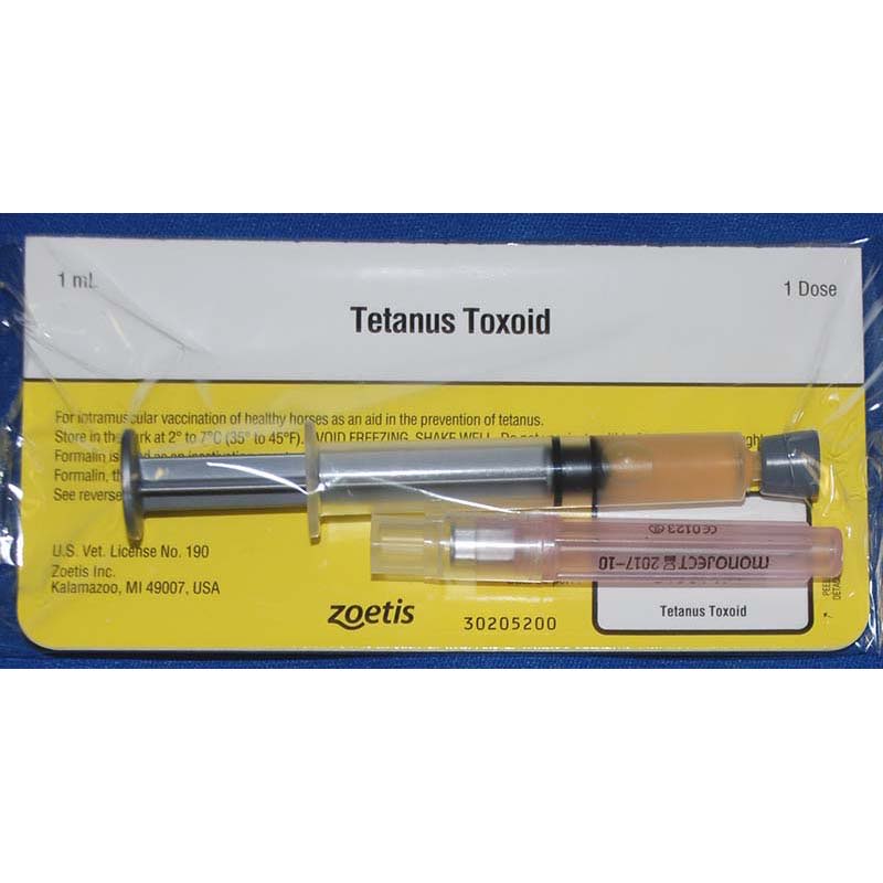 Tetanus Toxoid 1 ml/Dose 12 x 1 ml