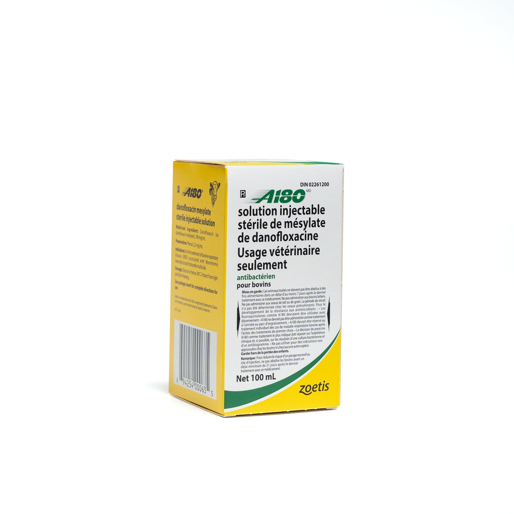 A180 180 mg/ml 100 ml