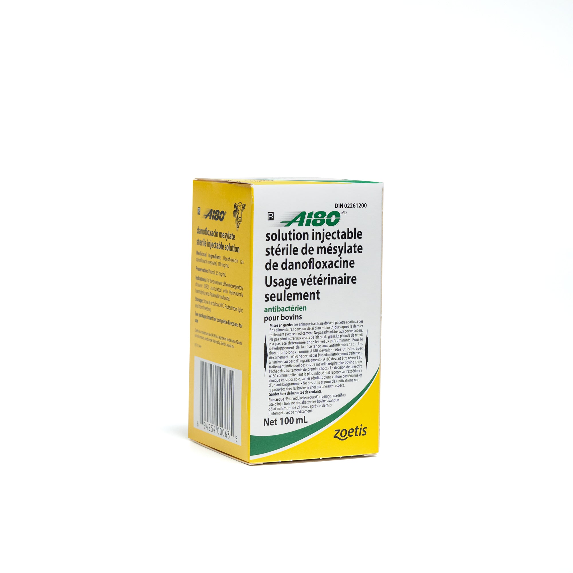 A180 180 mg/ml 100 ml