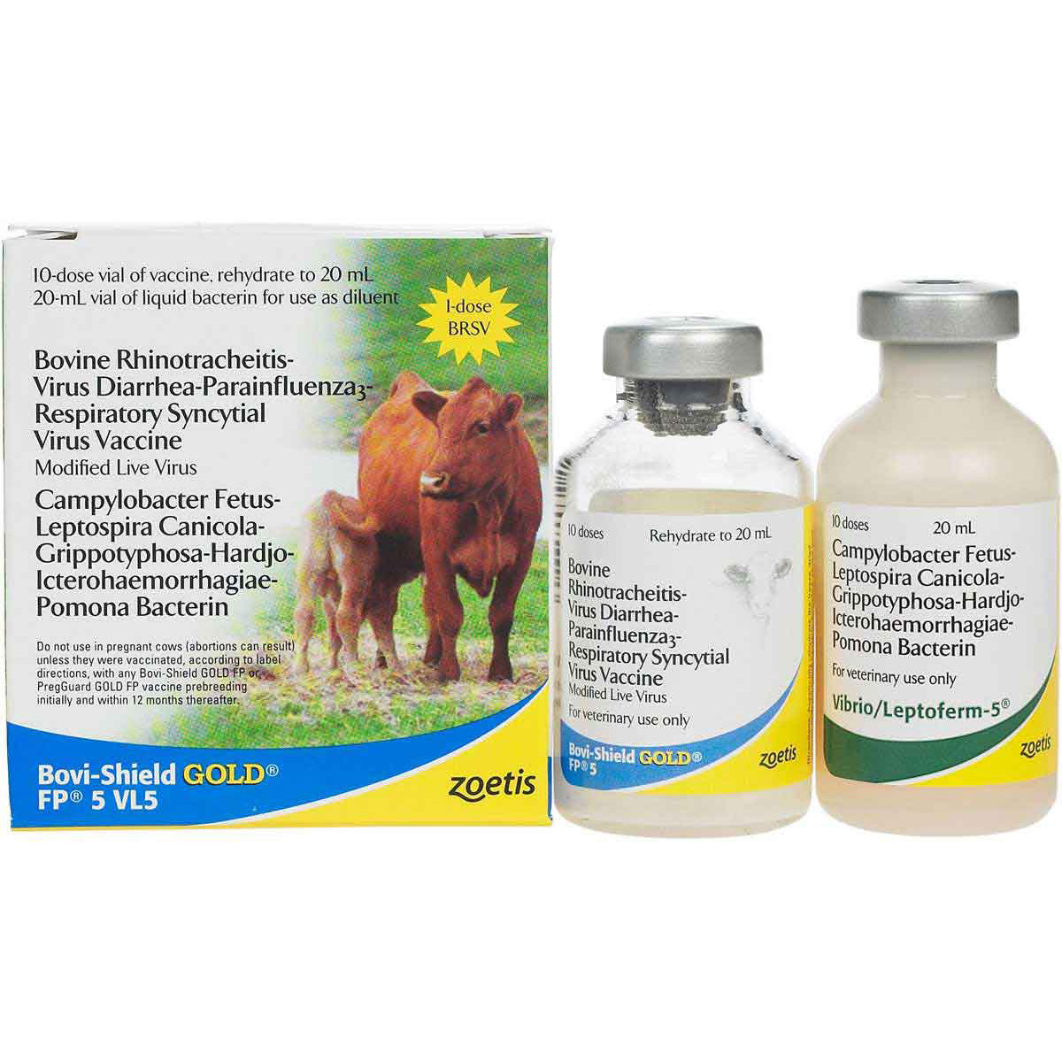Bovi-Shield Gold FP5+VL5 2 ml/Dose 20 ml