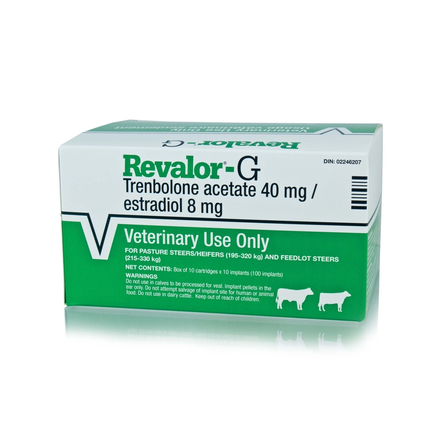 Revalor-G 10 x 10 Implants 8/40 mg