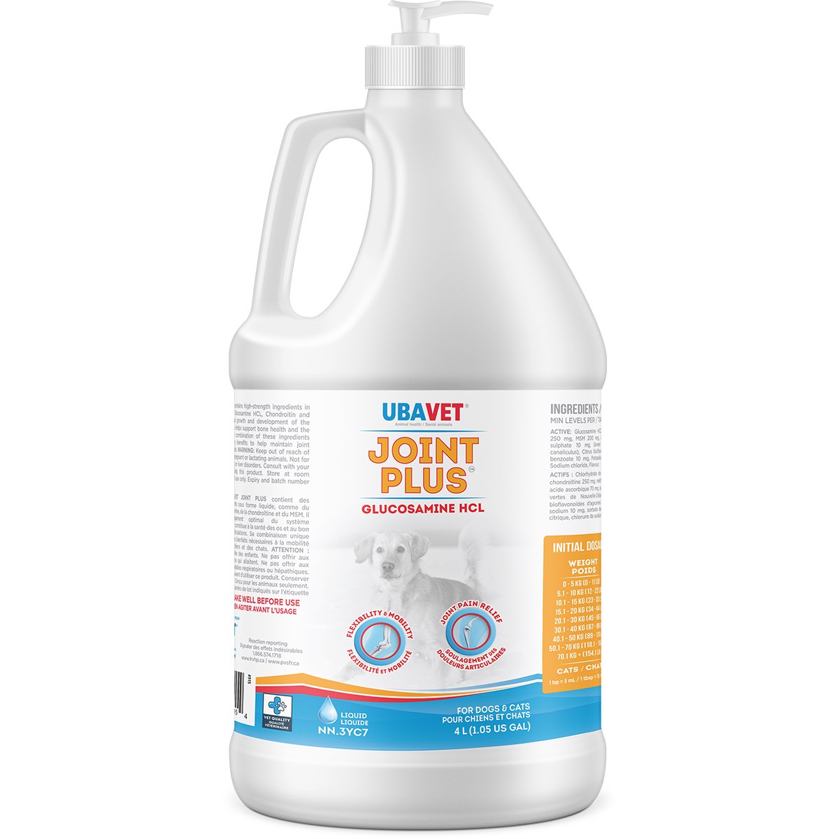 Joint Plus glucosamine HCl liquid formula 4 L N/ A