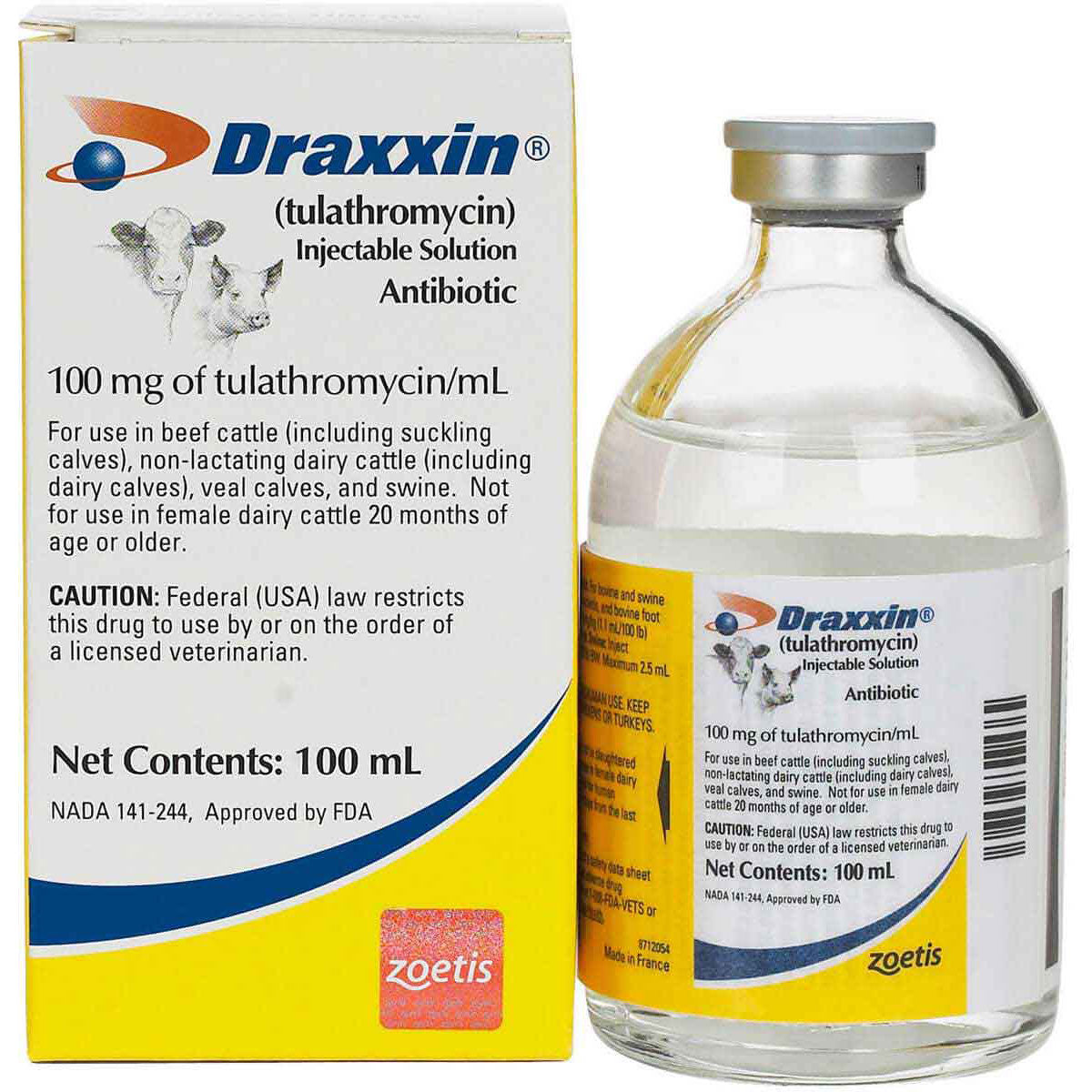 Draxxin 100 mg/ml 100 ml