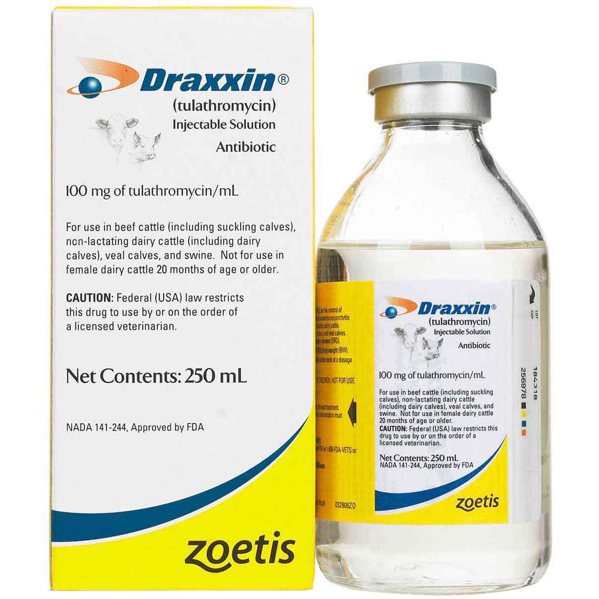 Draxxin 100 mg/ml 250 ml