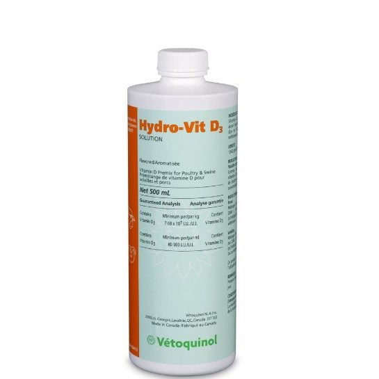 Hydro-Vit D3 500 ml 80000 I.U.
