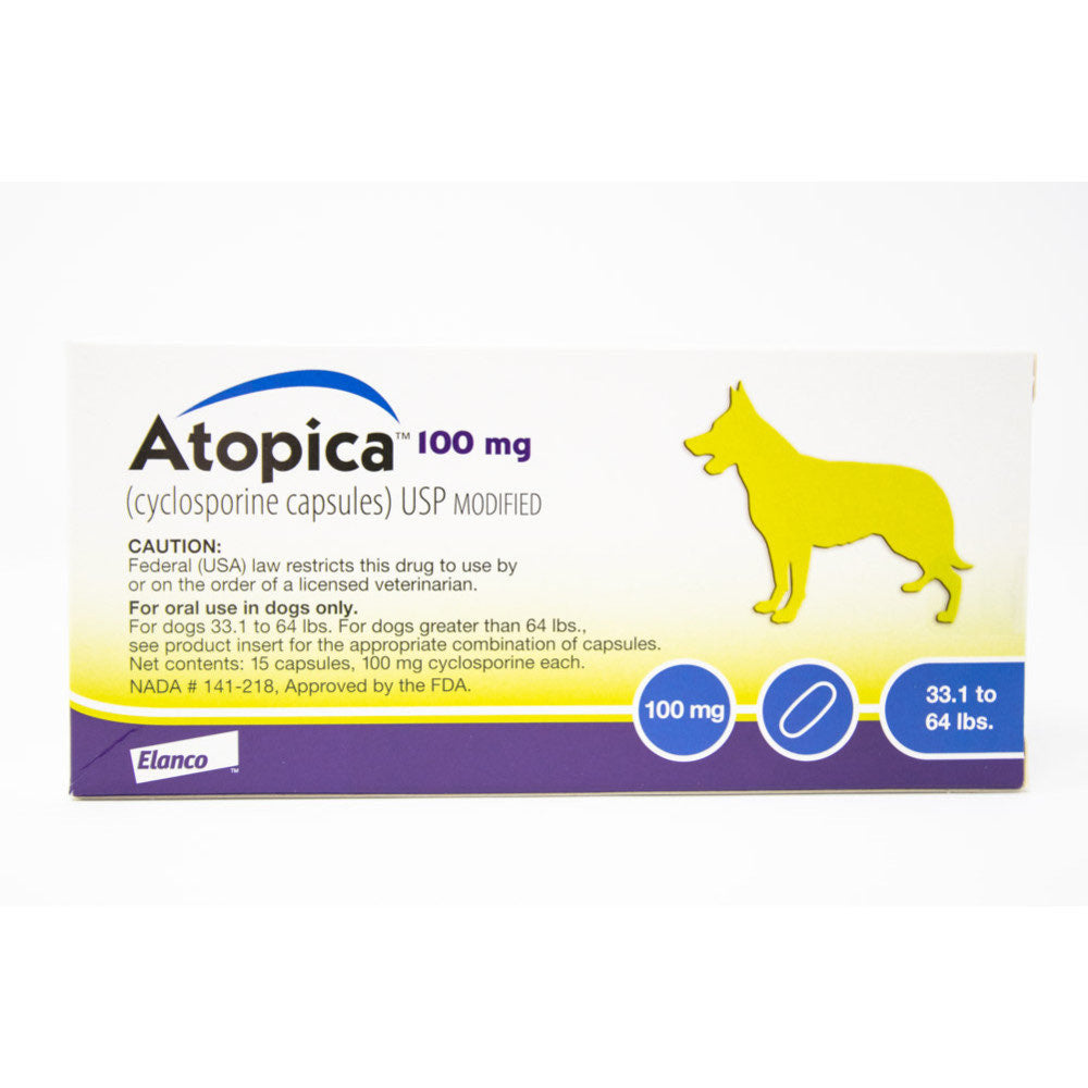 Atopica for Dogs 100 mg 15 Cap