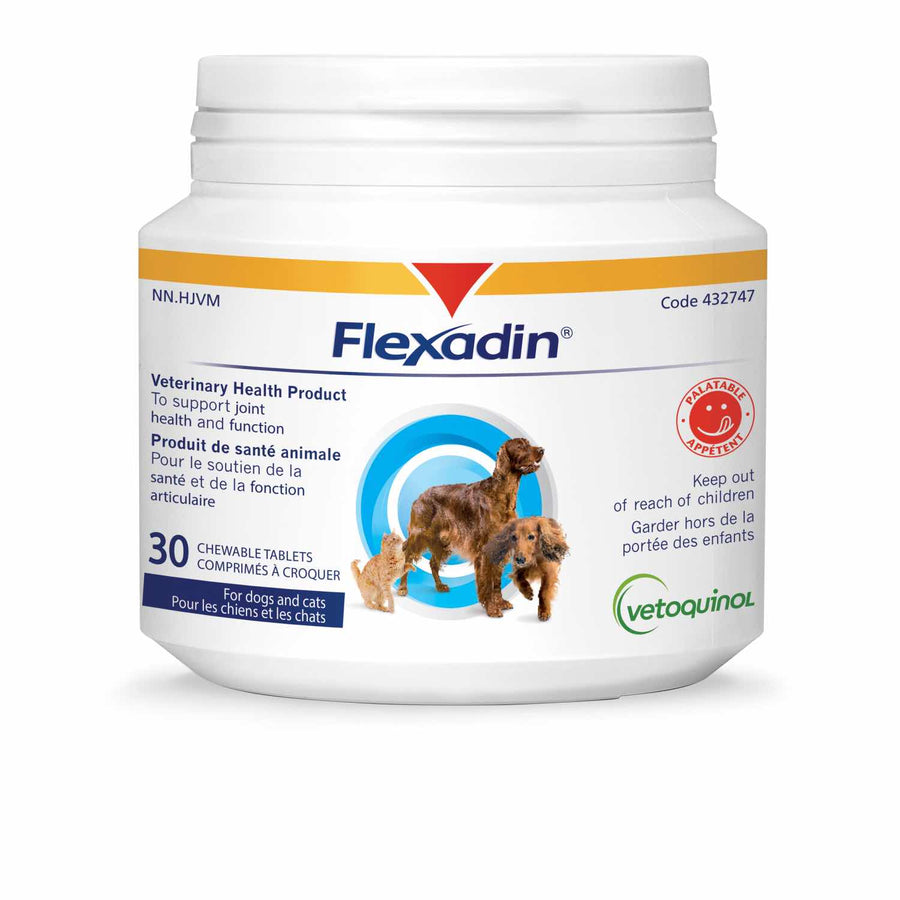 Flexadin Joint Health and Function Supplement Chicken 30 Chewable Tablets