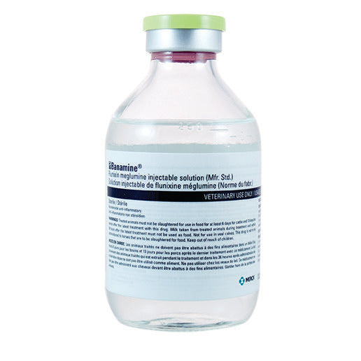 Banamine Injectable Solution 50 mg/ml 250 ml