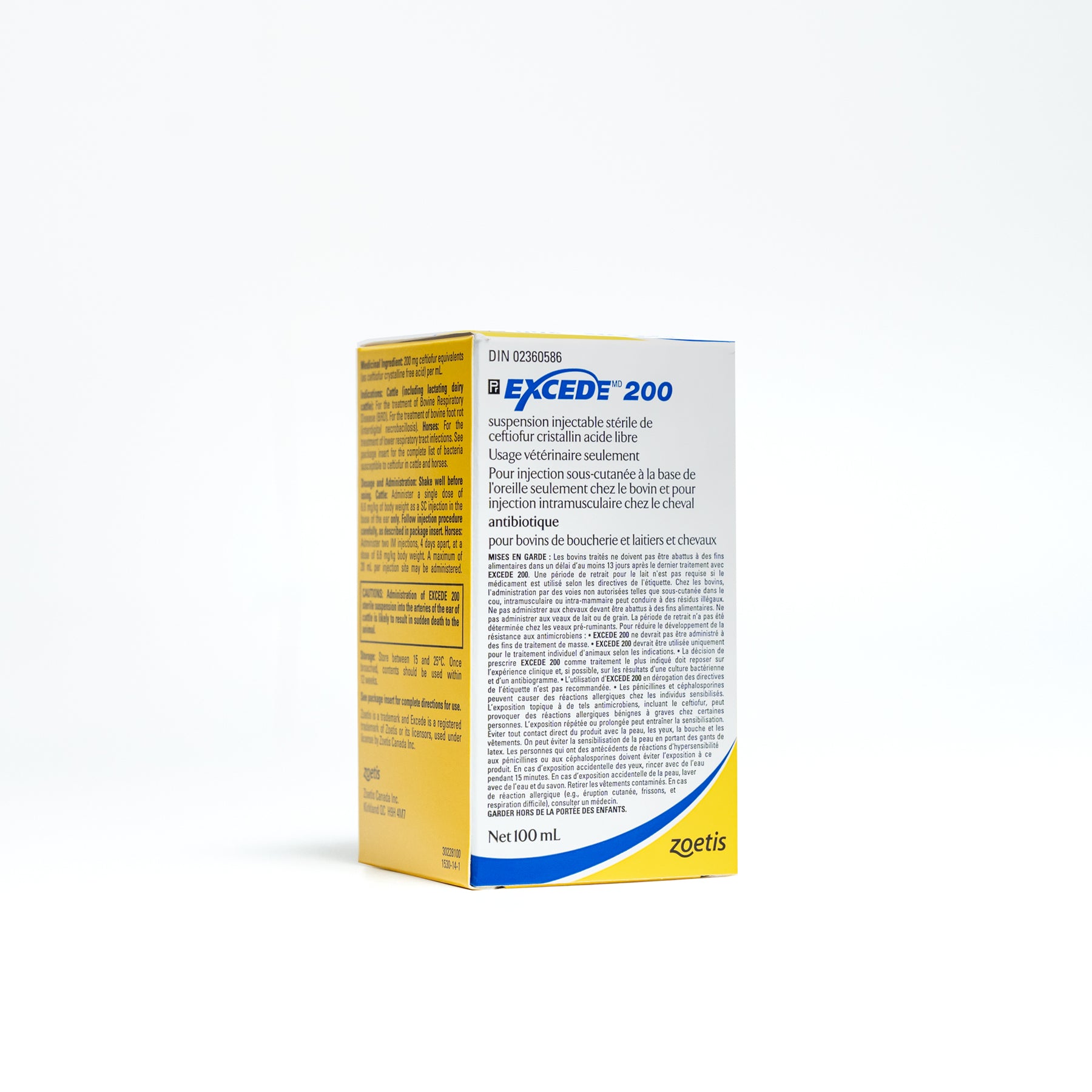 Excede injection 200 mg/ml 100 ml