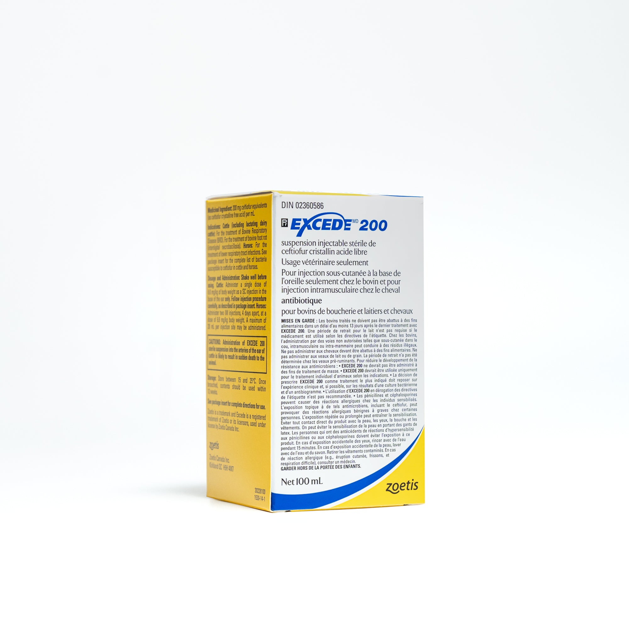 Excede injection 200 mg/ml 100 ml