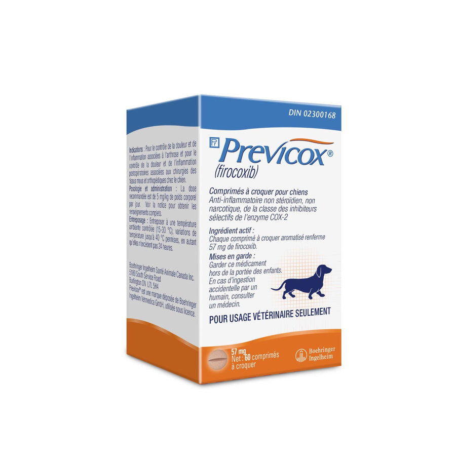 Previcox 57 mg 60 Chewable Tablets