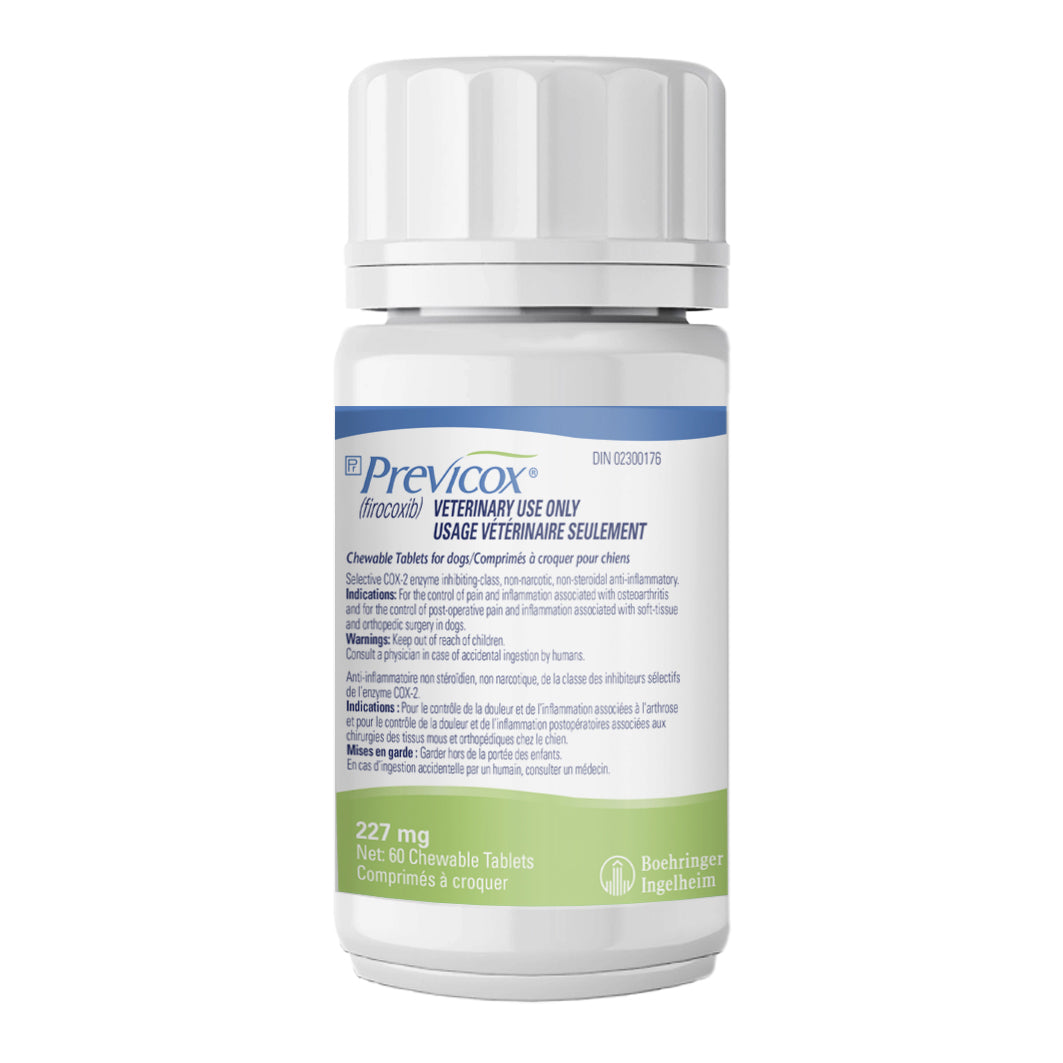 Previcox 227 mg 60 Chewable Tablets