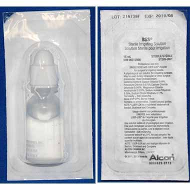 BSS Irrigating Solution N/ A 15 ml