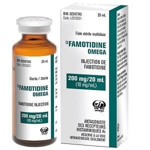 Famotidine 10 mg/ml 20 ml