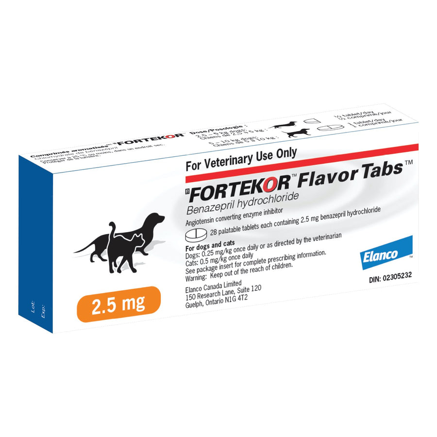 Fortekor 2.5 mg 28 Chewable Tablets