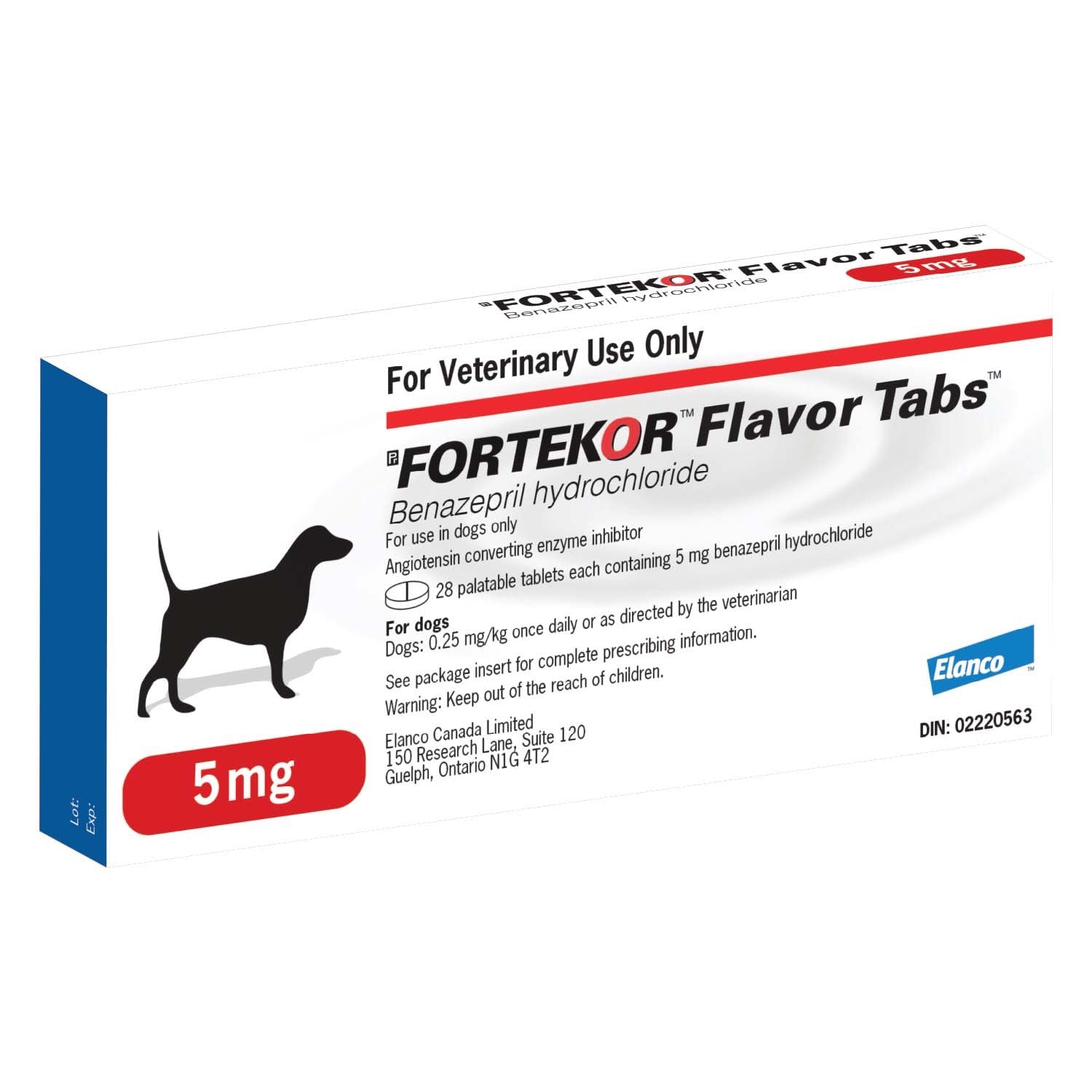Fortekor 5 mg 28 Chewable Tablets