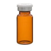 Empty sterile vial Amber 10 ml