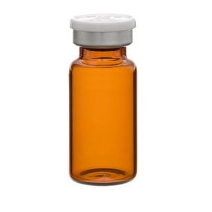 Empty sterile vial Amber 10 ml