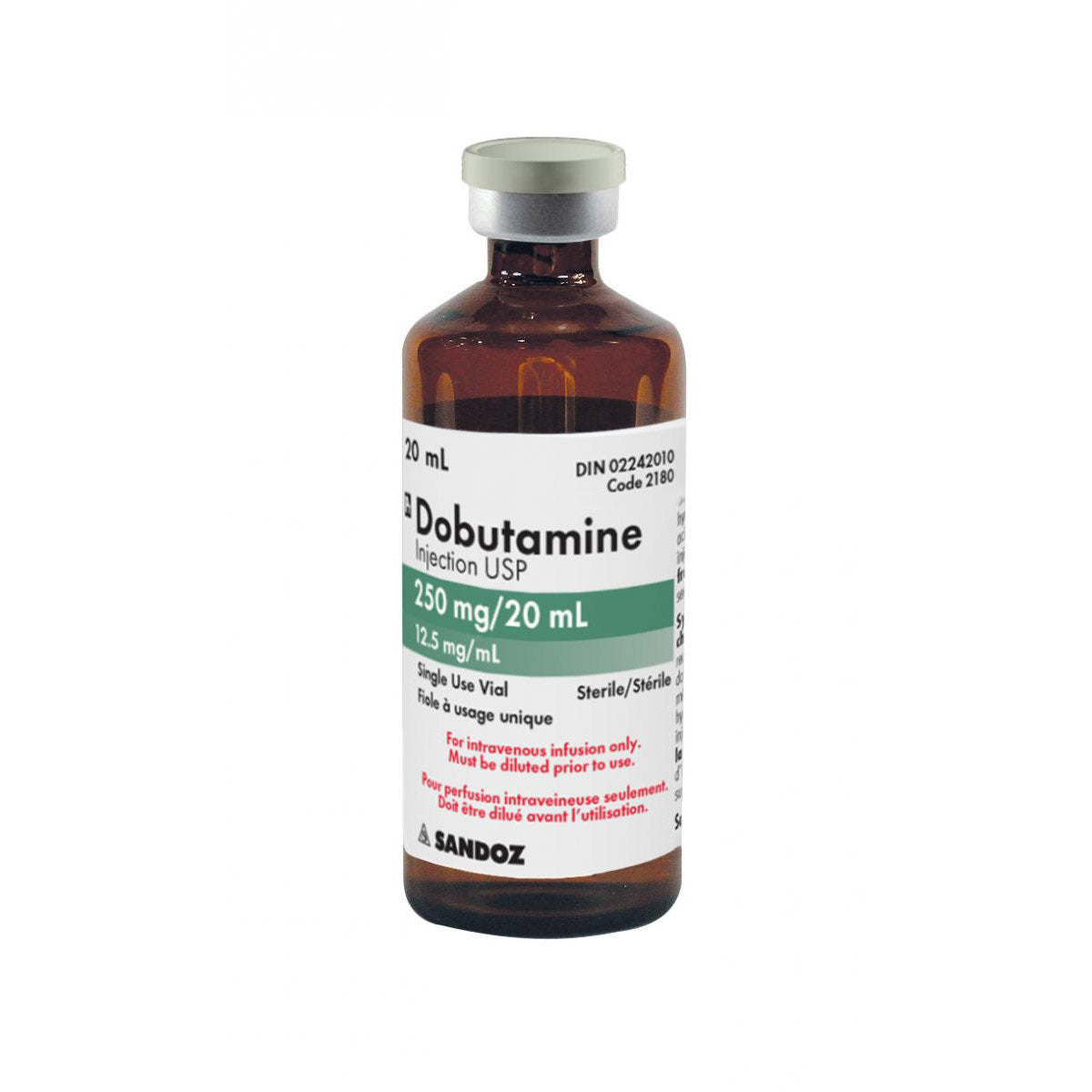 Dobutamine USP 12.5 mg/ml 20 ml