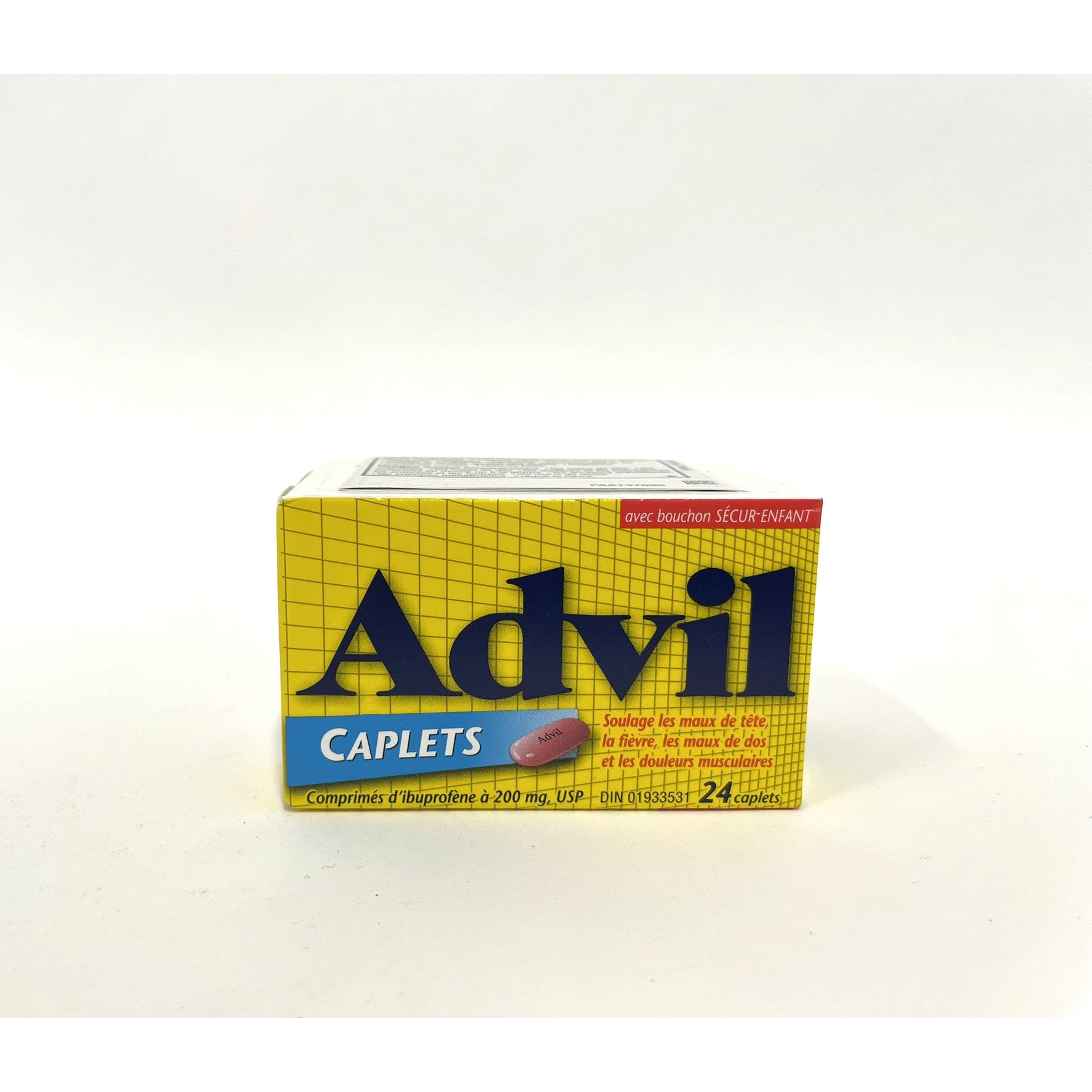 Advil caplets 24 Tab 200 mg