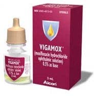Vigamox 0.5 % 3 ml