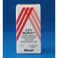 Mydfrin 2.5 % 5 ml