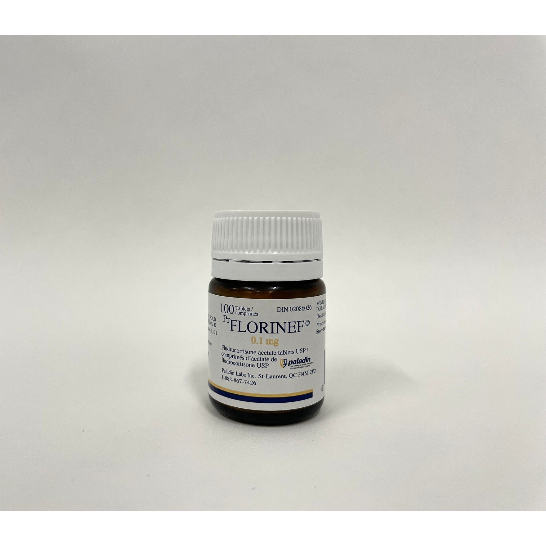 Florinef 0.1 mg 100 Tab