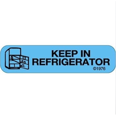 English labels Keep in refrigerator 2 x 500 /Pack