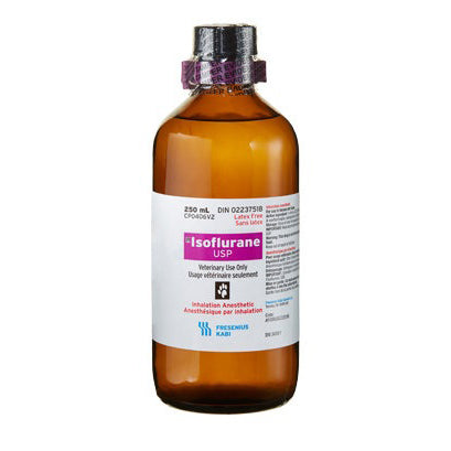 Isoflurane (for vet use) 99.9 % 250 ml