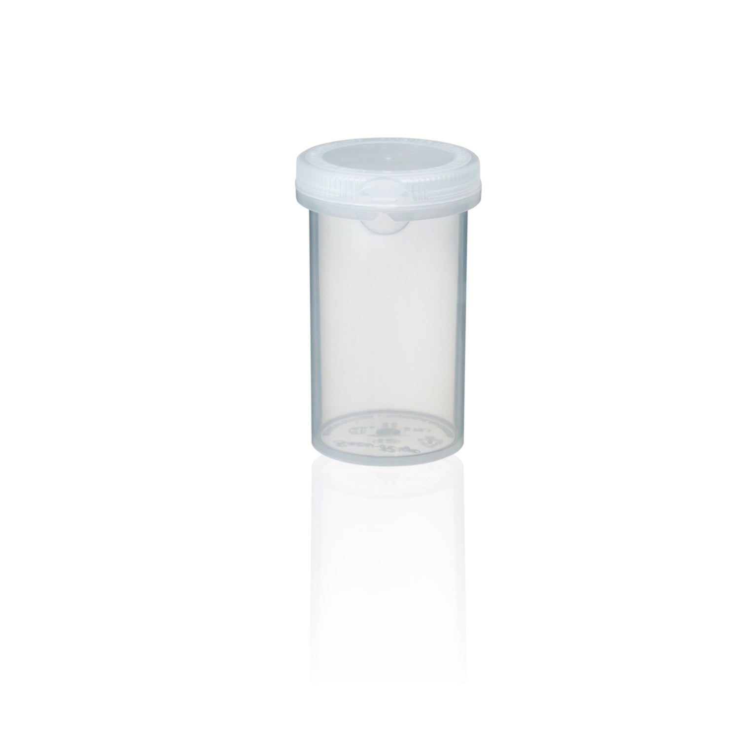 Vial for pharmaceuticals with arrow Securigo Clear 100 x 40 Drams