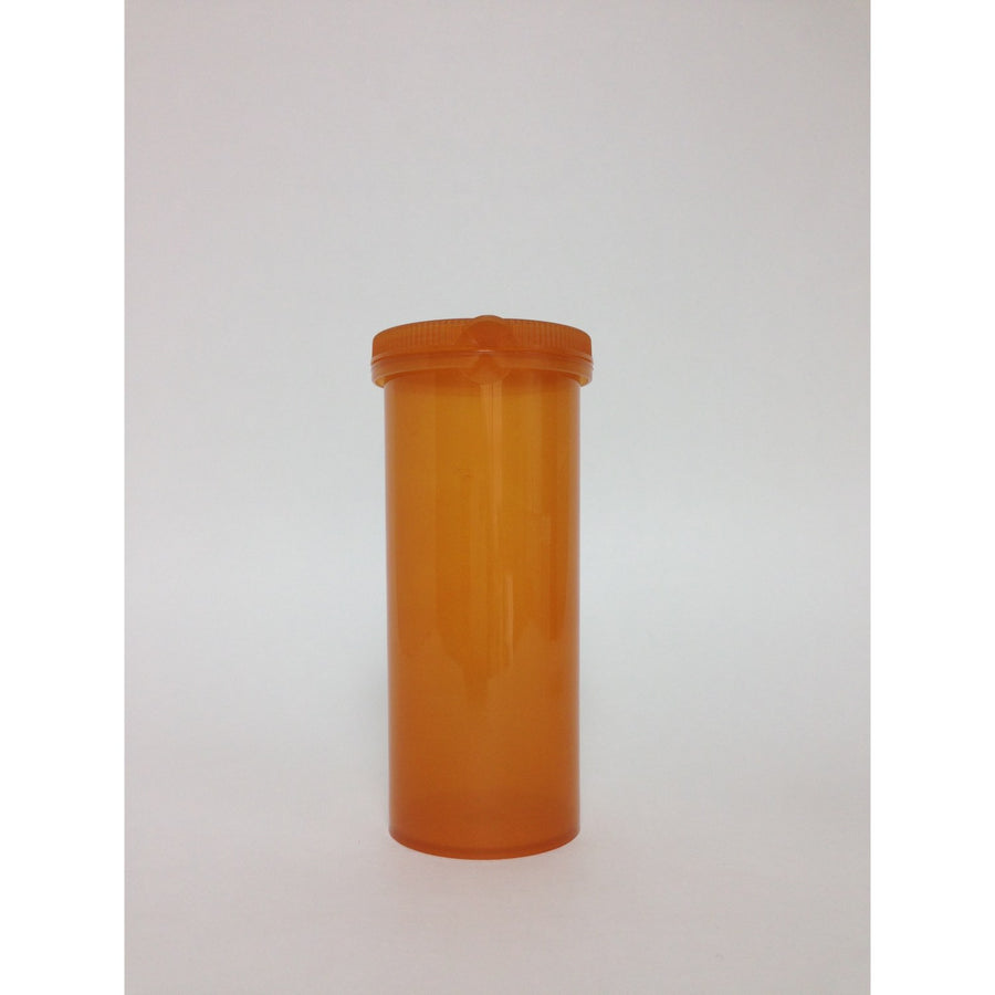 Vial for pharmaceuticals with arrow Securigo Amber