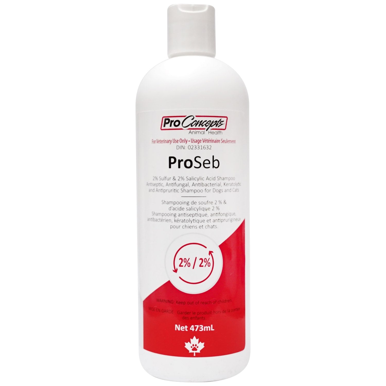 ProSeb Shampoo 16 oz 2/2 %