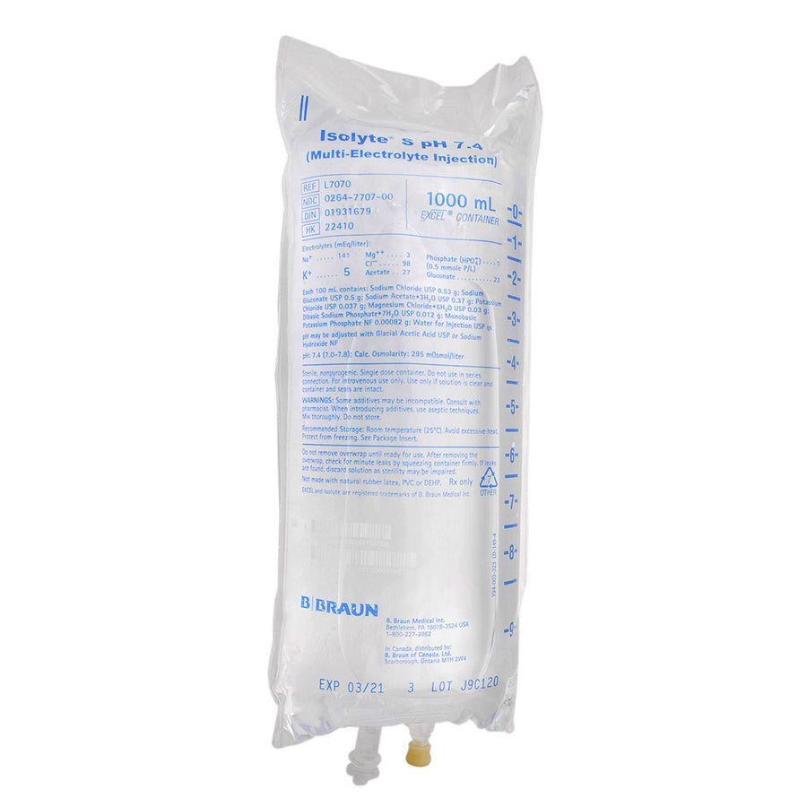 Isolyte S PH 7.4 1000 ml N/ A