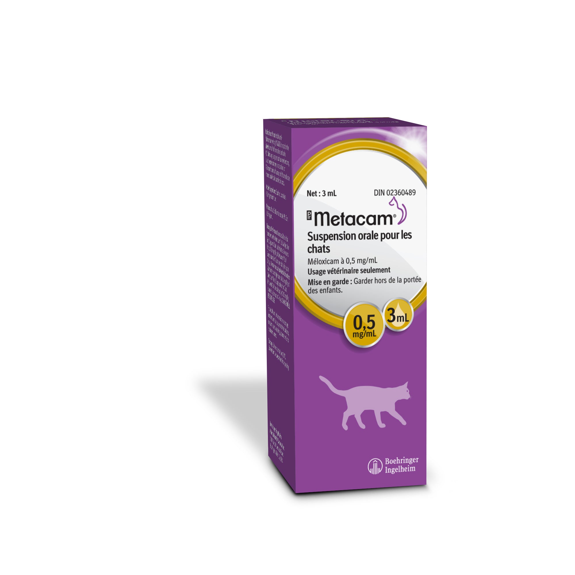 Metacam Cat Oral Suspension 0.5 mg/ml 3 ml