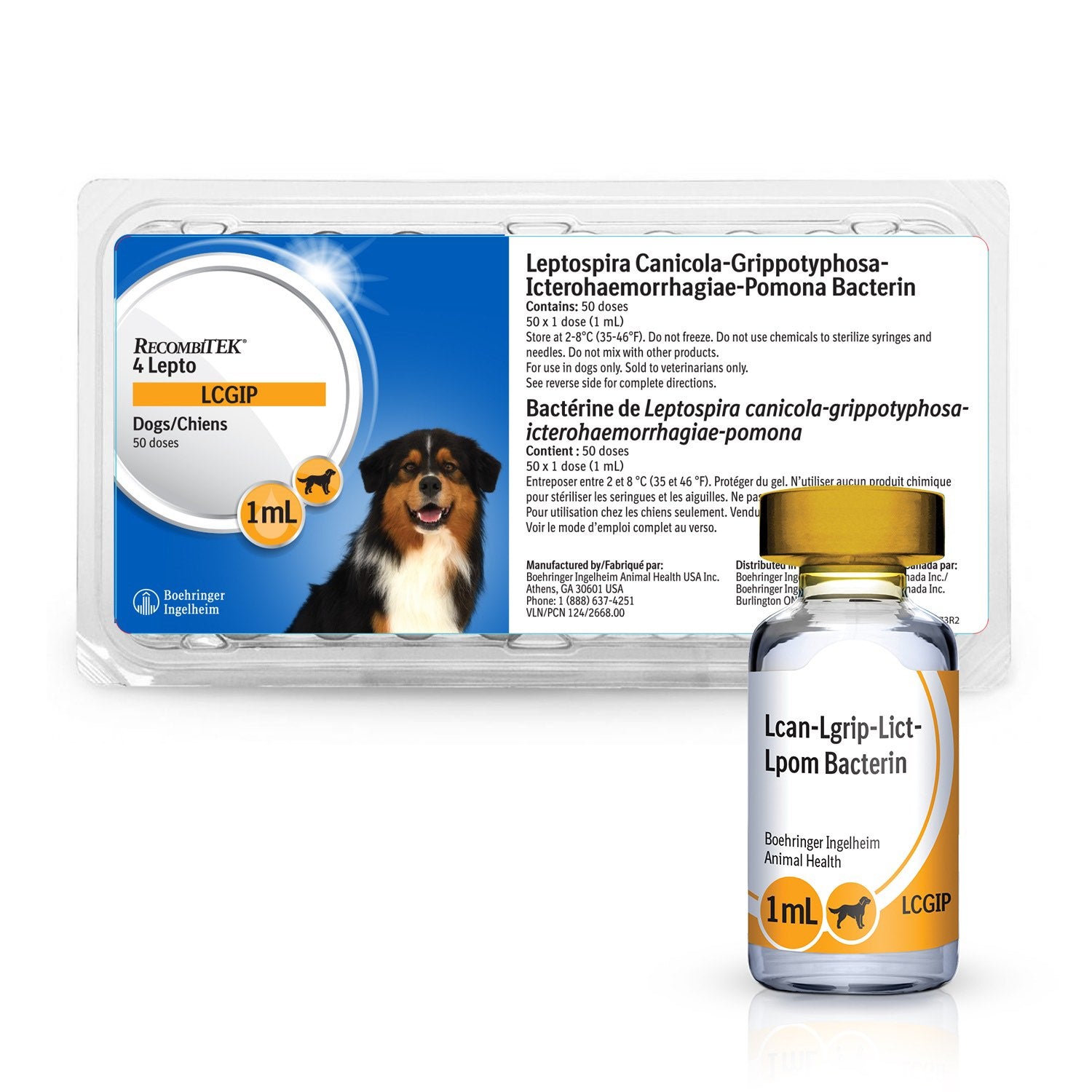 Recombitek 4 Lepto 1 ml/Dose 50 x 1 ml