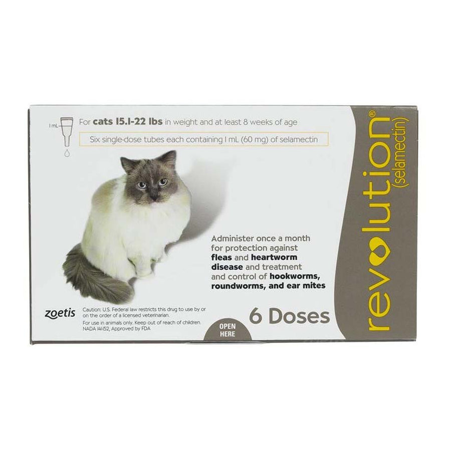 Revolution for Cat Taupe 7.6 - 10 kg 6 Tubes