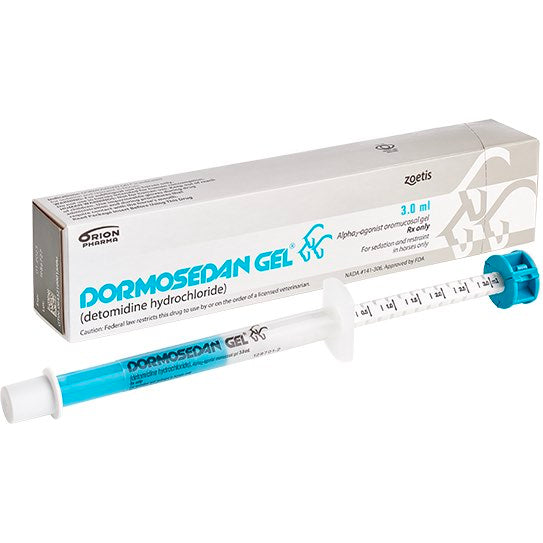 Dormosedan Gel 7.6 mg/ml 3 ml
