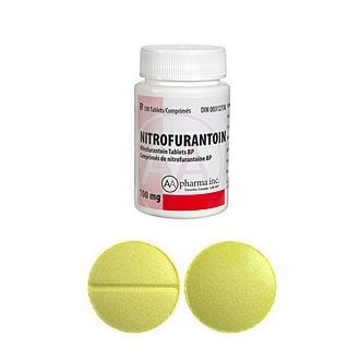 Nitrofurantoine 100 mg 100 Tab