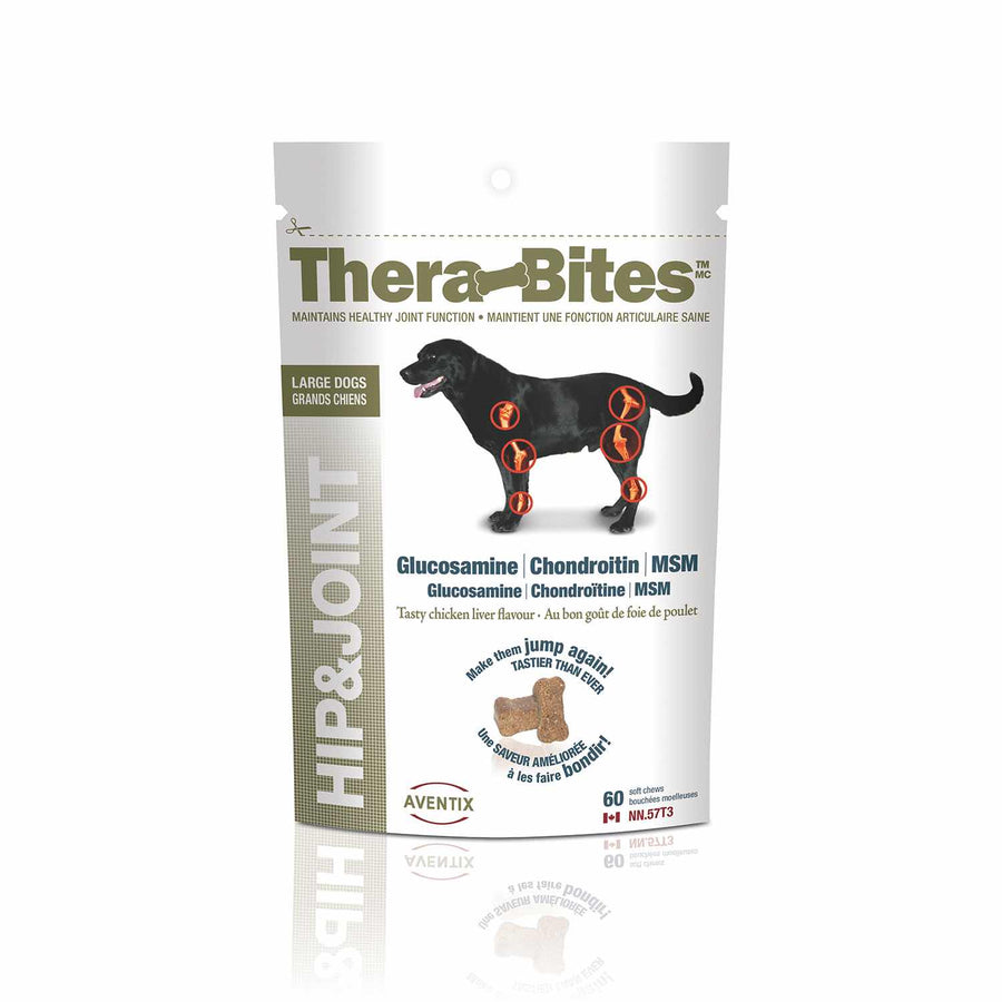 Thera-Bites Hip & Joint for large dogs Chicken and liver 60 Chews