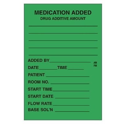 English labels Medication added 2 x 500 /Pack
