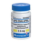Apo-Enalapril 2.5 mg 100 Tab