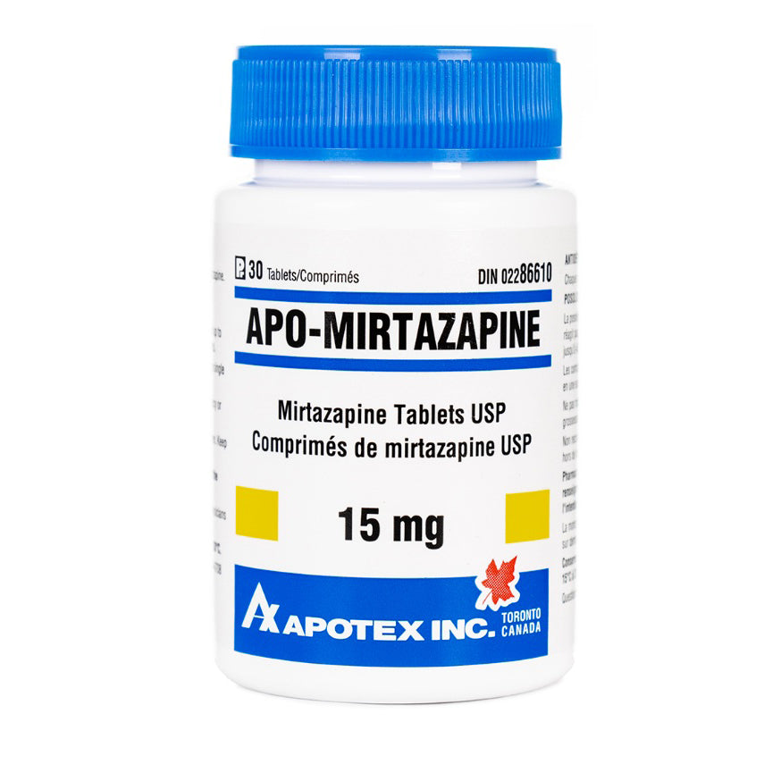 Apo-Mirtazapine 15 mg 30 Tab